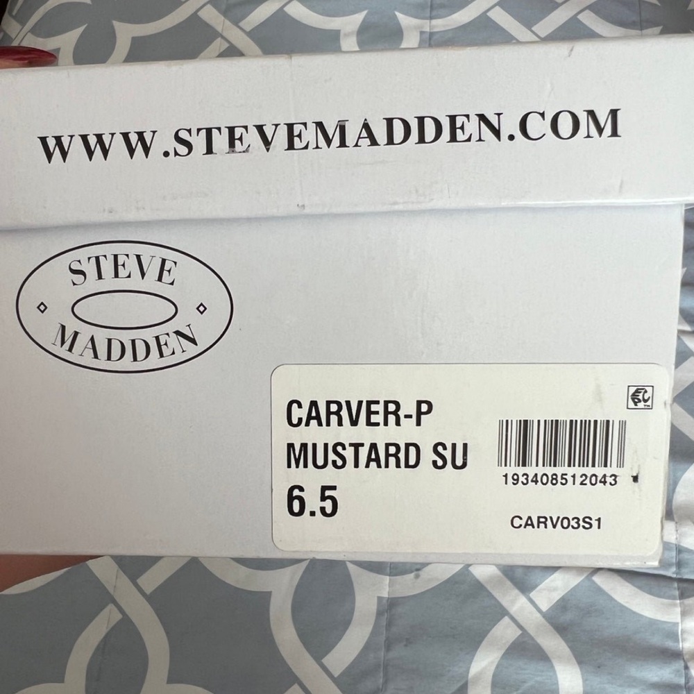 Steve Madden Women's Yellow Perforated Loafers - Picture 5 of 5
